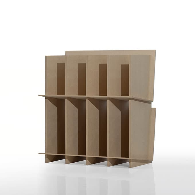 木製 A4ファイルスタンド 小さな本棚