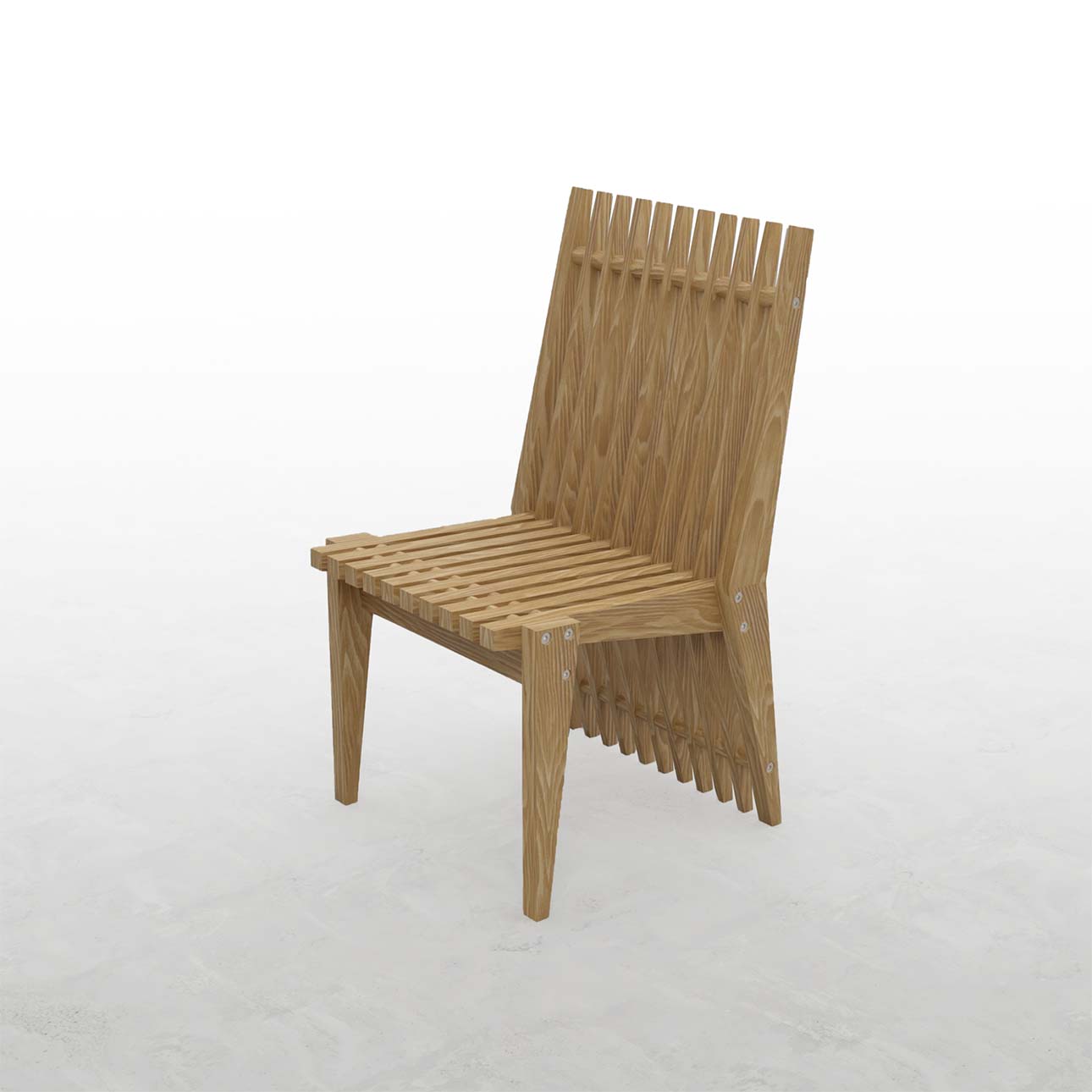 EXA ガーデンチェア-03 木製 椅子 アウトドアチェア 屋外チェア