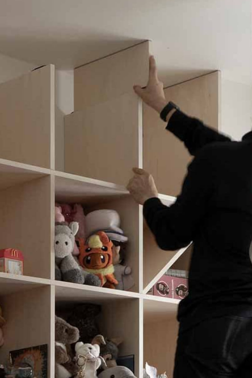 クリエイティブな家具 耐震対策・転倒防止策
