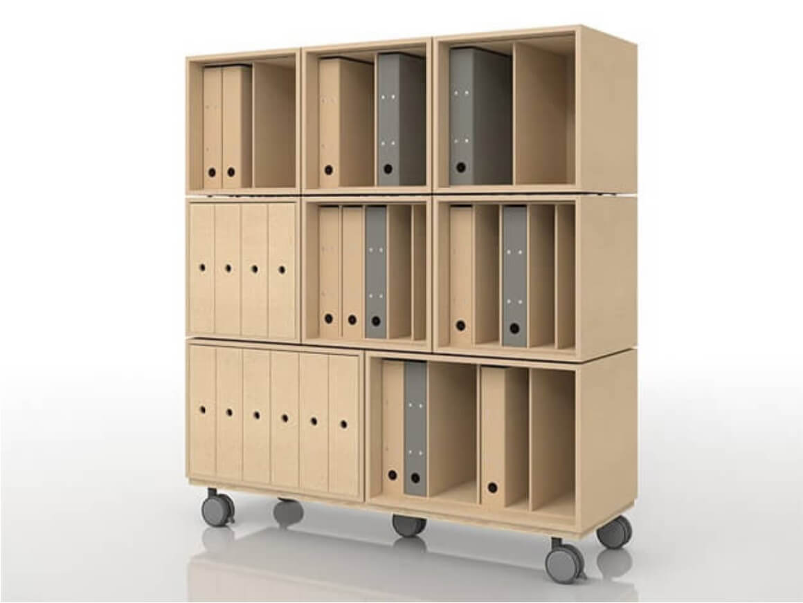 クリエイティブな家具 ビー玉でスタッキングする収納