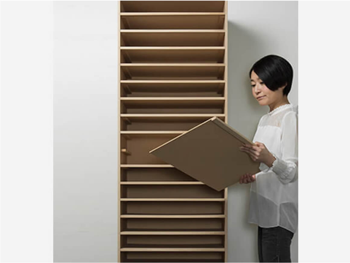 クリエイティブな家具 収納棚