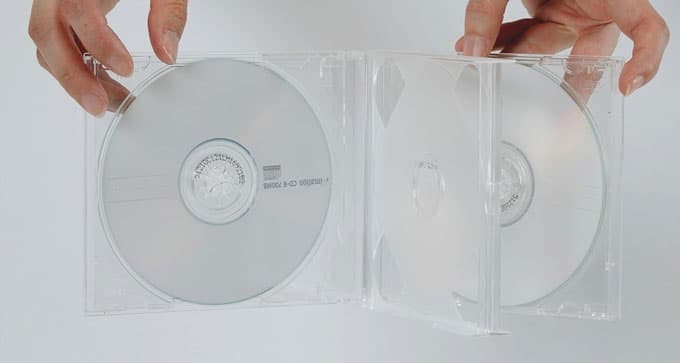 CDプラケース 2枚用 24mm厚 100枚セット