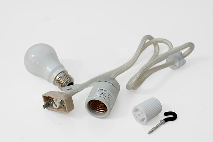 AKARI 1灯式ペンダント用器具 コード長107cm|イサムノグチの照明