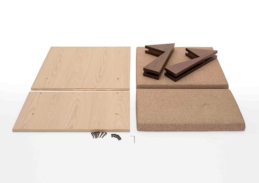 Carta2 L.Sofa(Lソファ):ノックダウン式ソファ