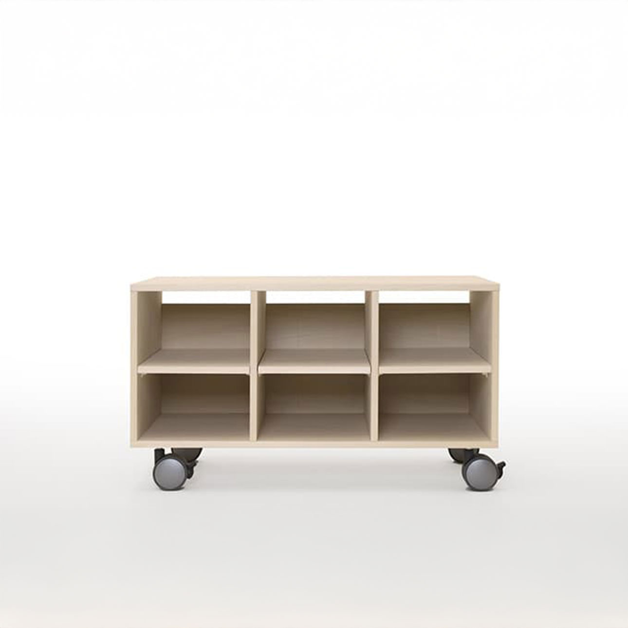 Storage Cart キャスター付きプリンター台 2段タイプ(A4用紙収納)