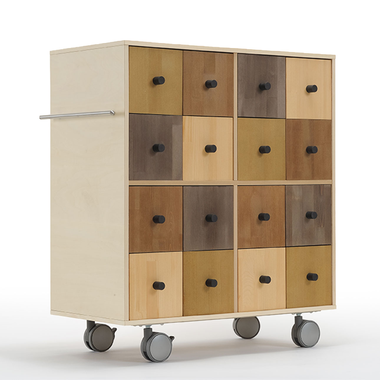 Storage Cart キャスター付き収納カート CDチェスト 4段×4列