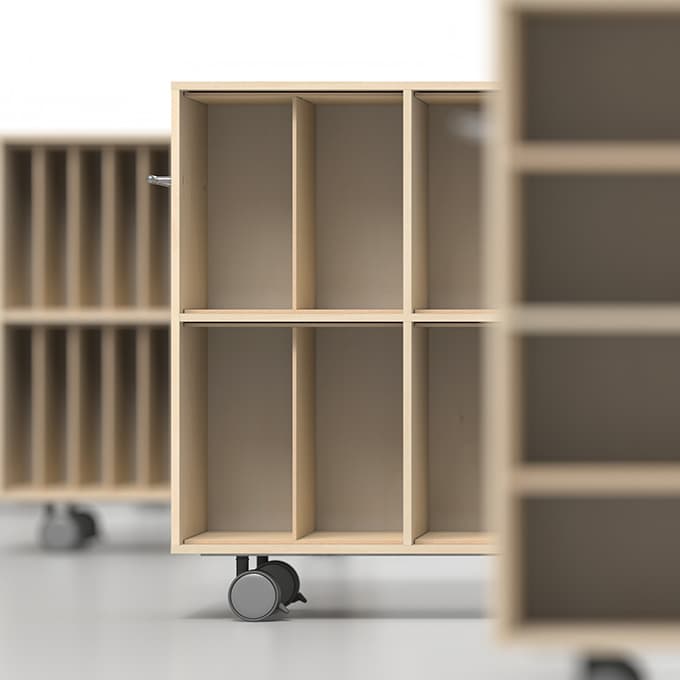 オフィス・家庭の移動式本棚12選｜おしゃれな移動式・可動式本棚を紹介
