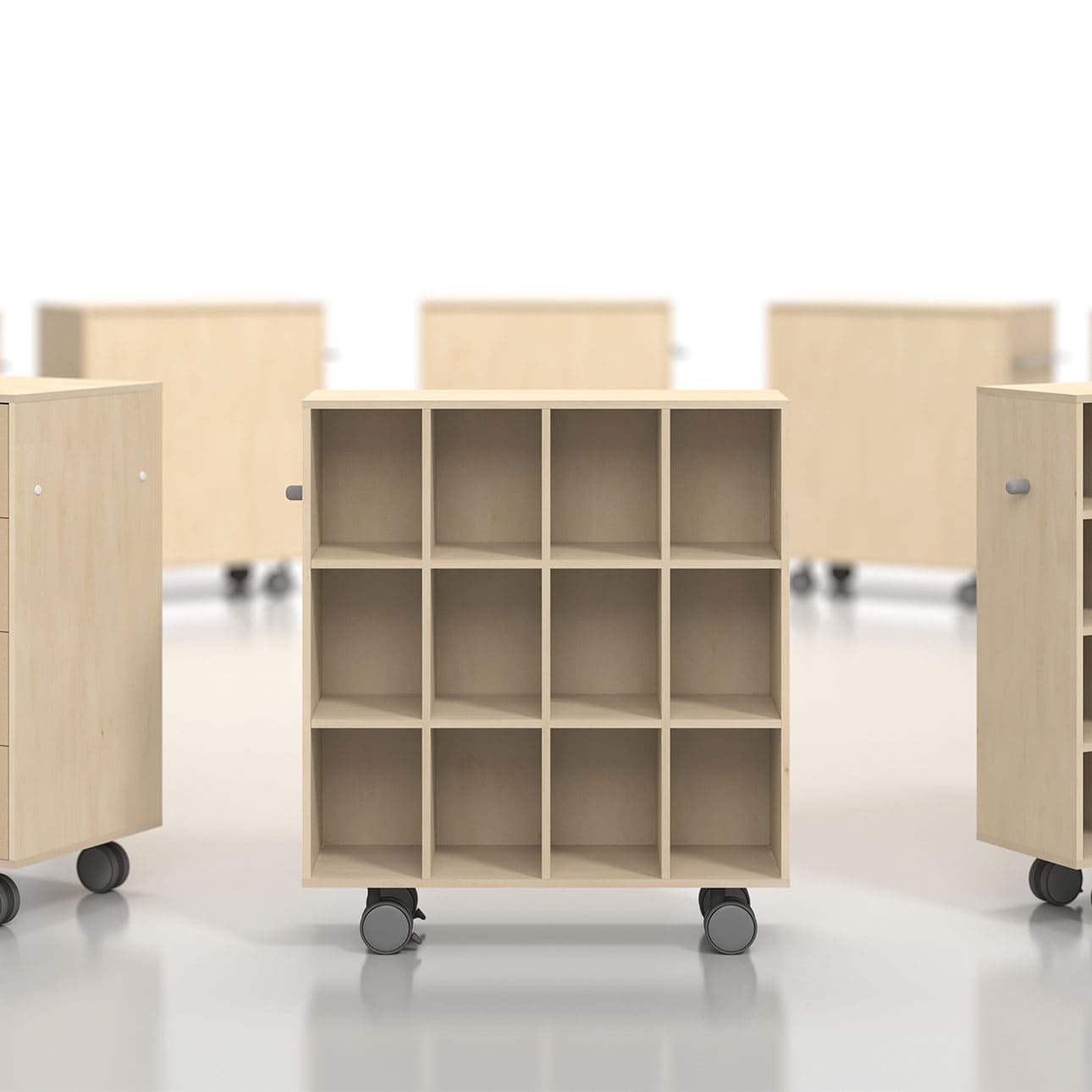 Storage Cart キャスター付き収納カート 標準タイプ DVD収納カート