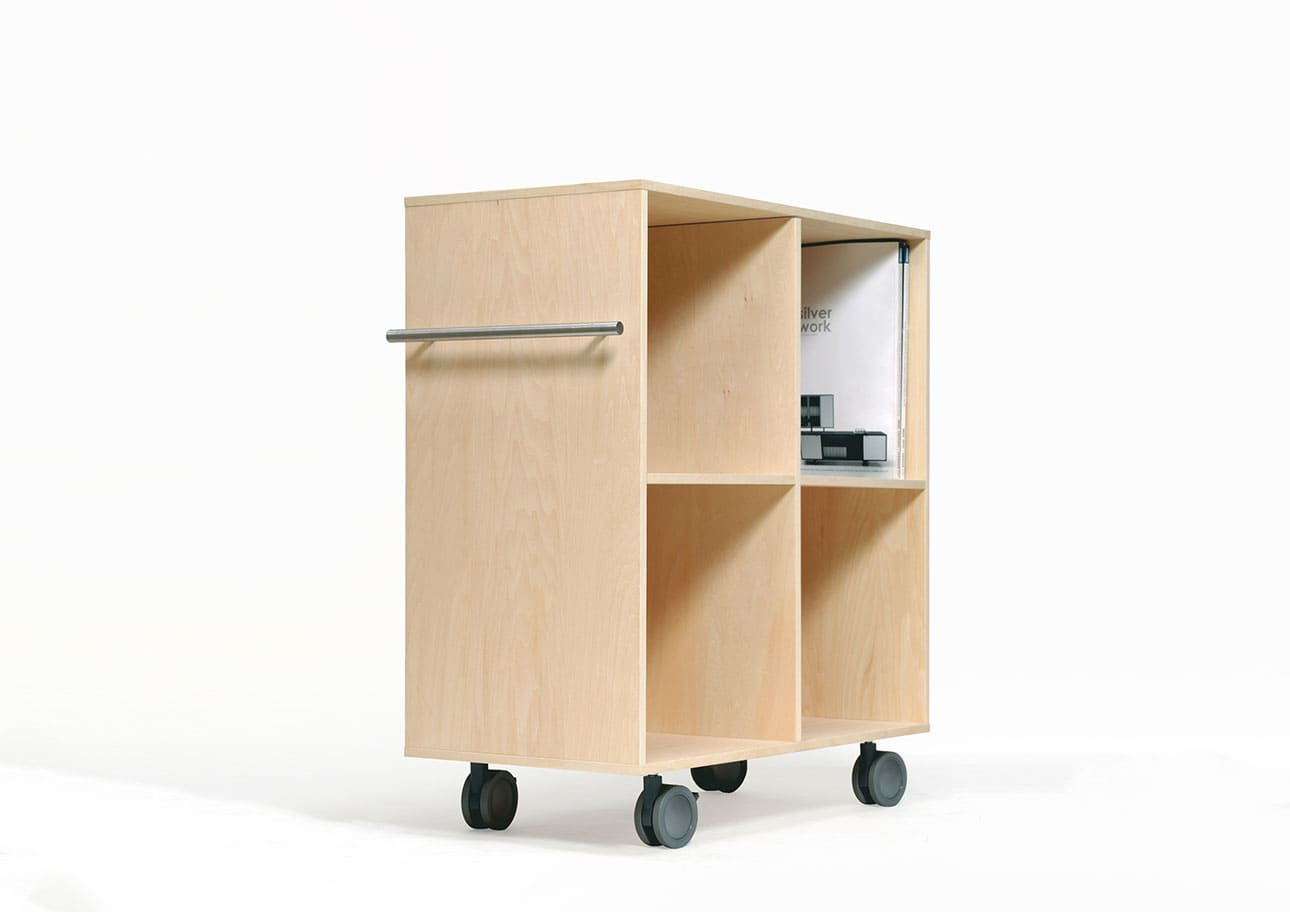 Storage Cart キャスター付き収納カート 標準タイプ LPレコード収納カート(本棚)