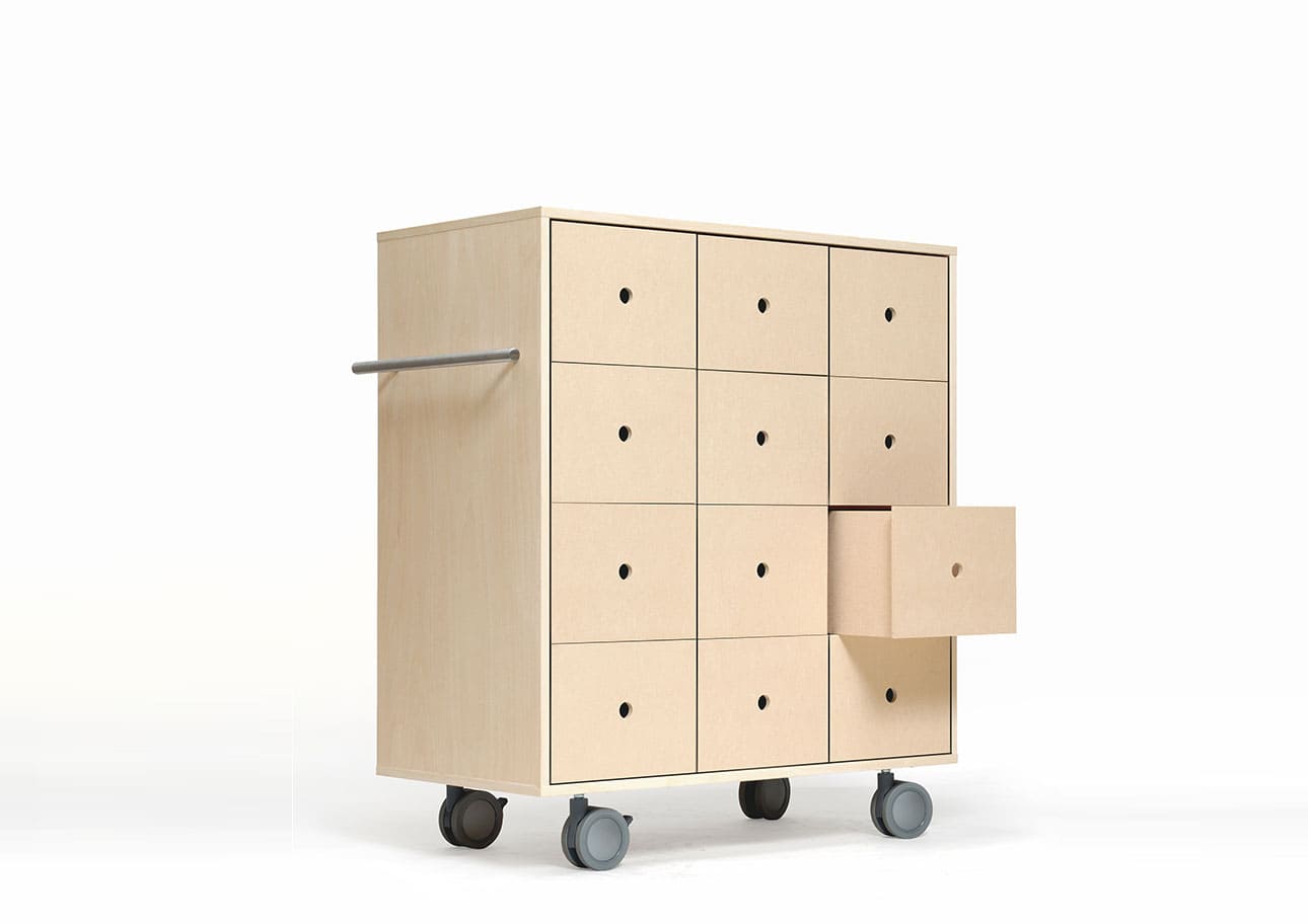 Storage Cart キャスター付き収納カート 標準タイプ DVD引き出し収納カート