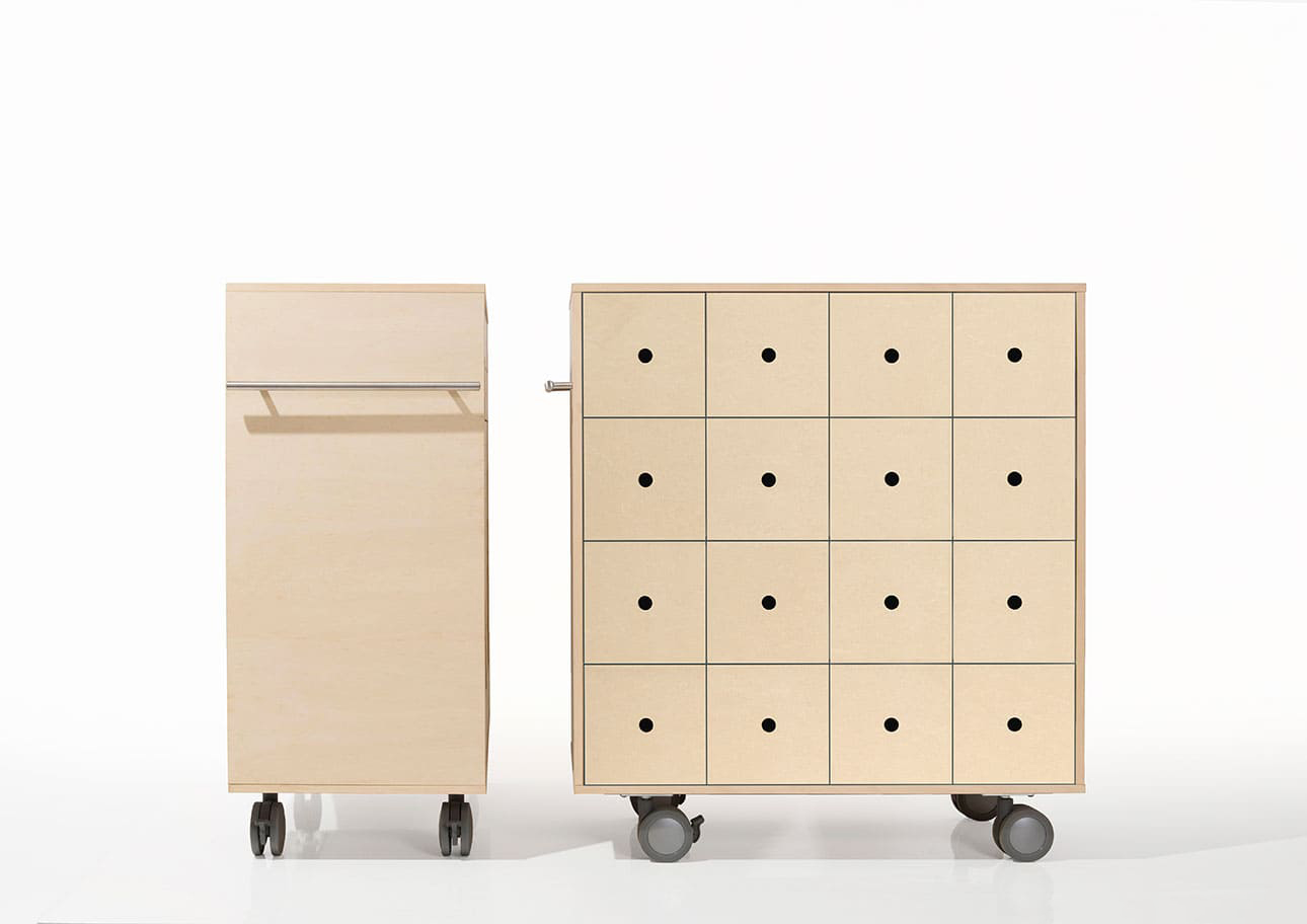 Storage Cart キャスター付き収納カート 標準タイプ CD引き出し収納カート