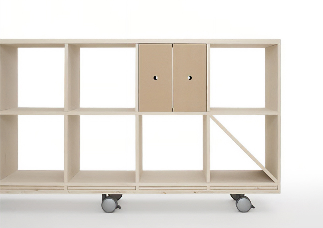 Shelf 引き出しファイルボックス 2列(本棚・奥行350専用)