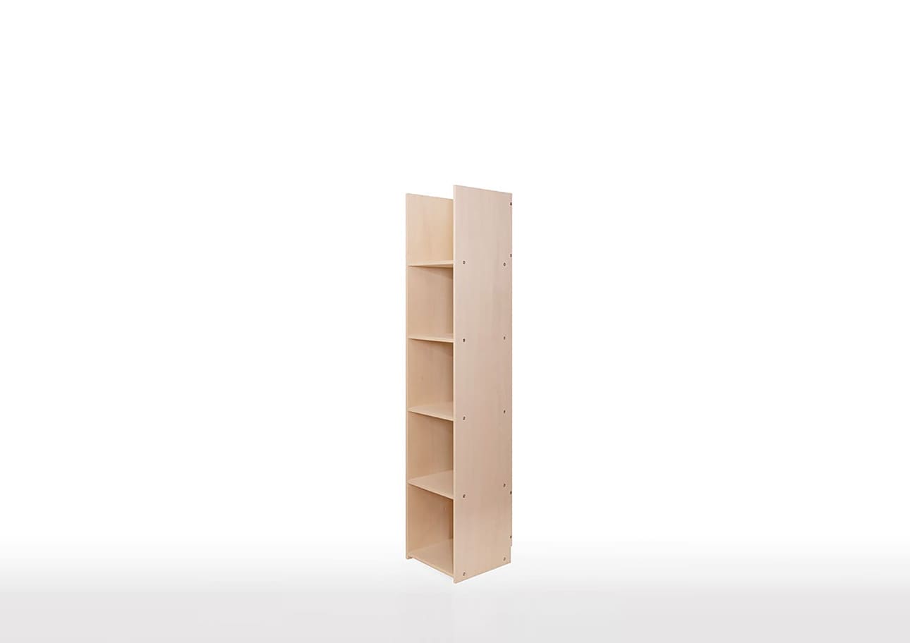 Shelf スリム本棚 奥行350mm 縦5コマ