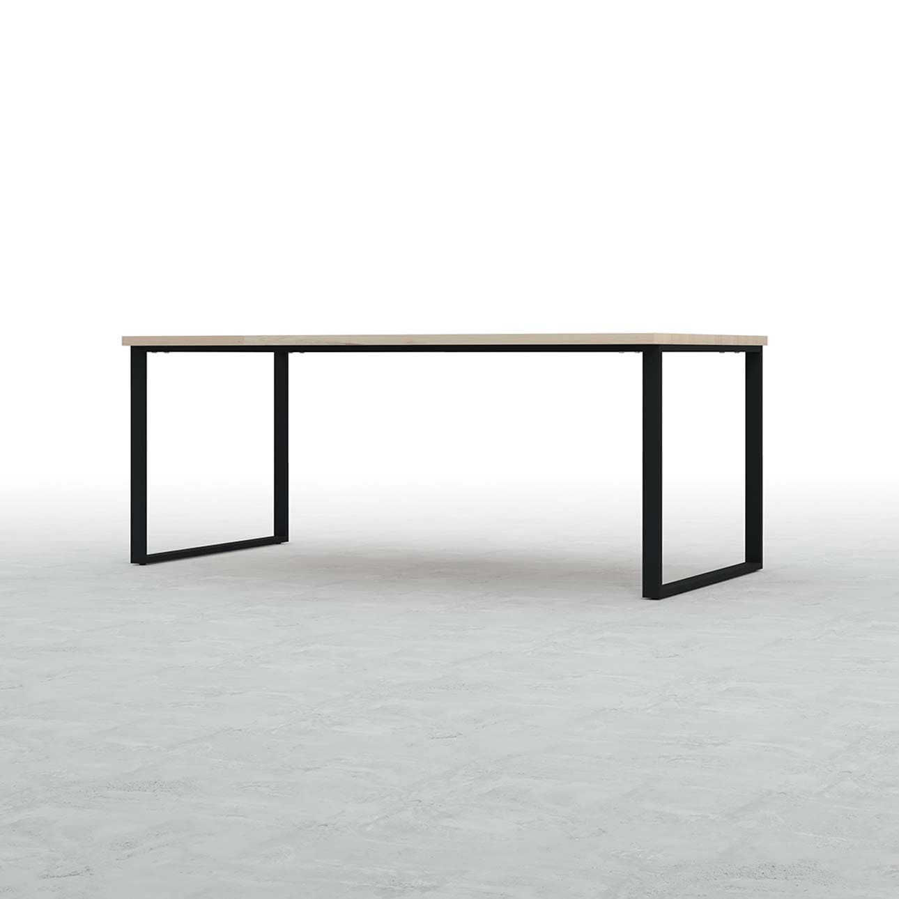 ダイニングテーブル スチール脚（RO） 幅1800×奥行900㎜ ラバーウッド
